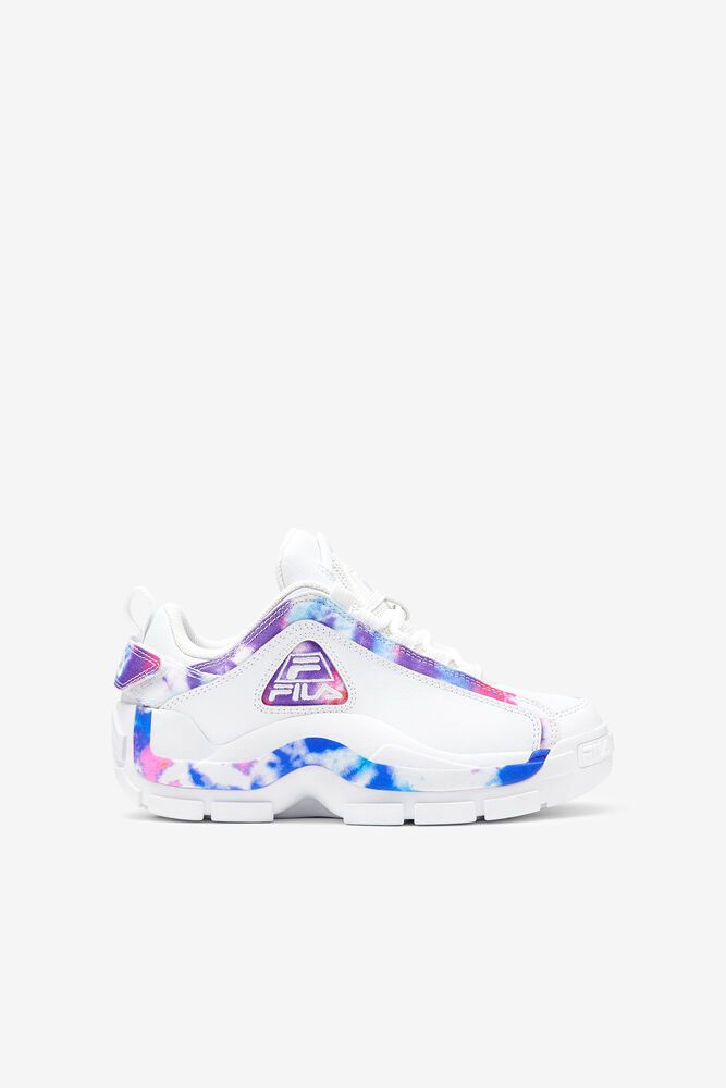 Fila Sneakers Grant Hill 2 Tie Dye Low Kids White - India YTD-468305